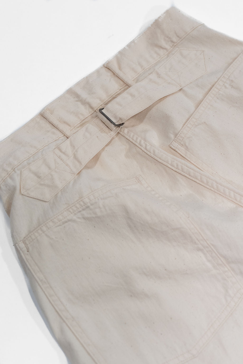 Buzz Rickson's BR42635 White Twill Working Trousers - Off White