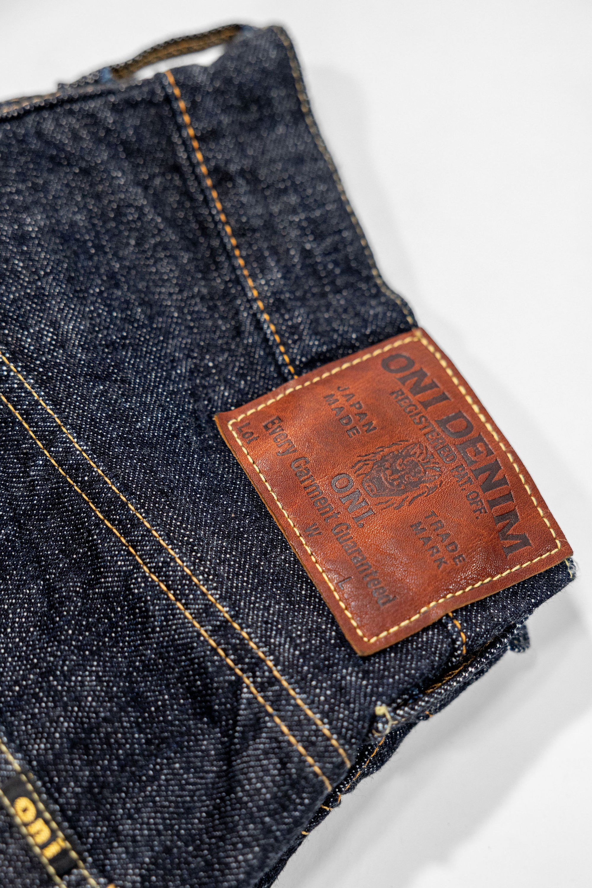 Oni Denim 222-LS - 13.5oz Super Wide Straight "Long Slub"