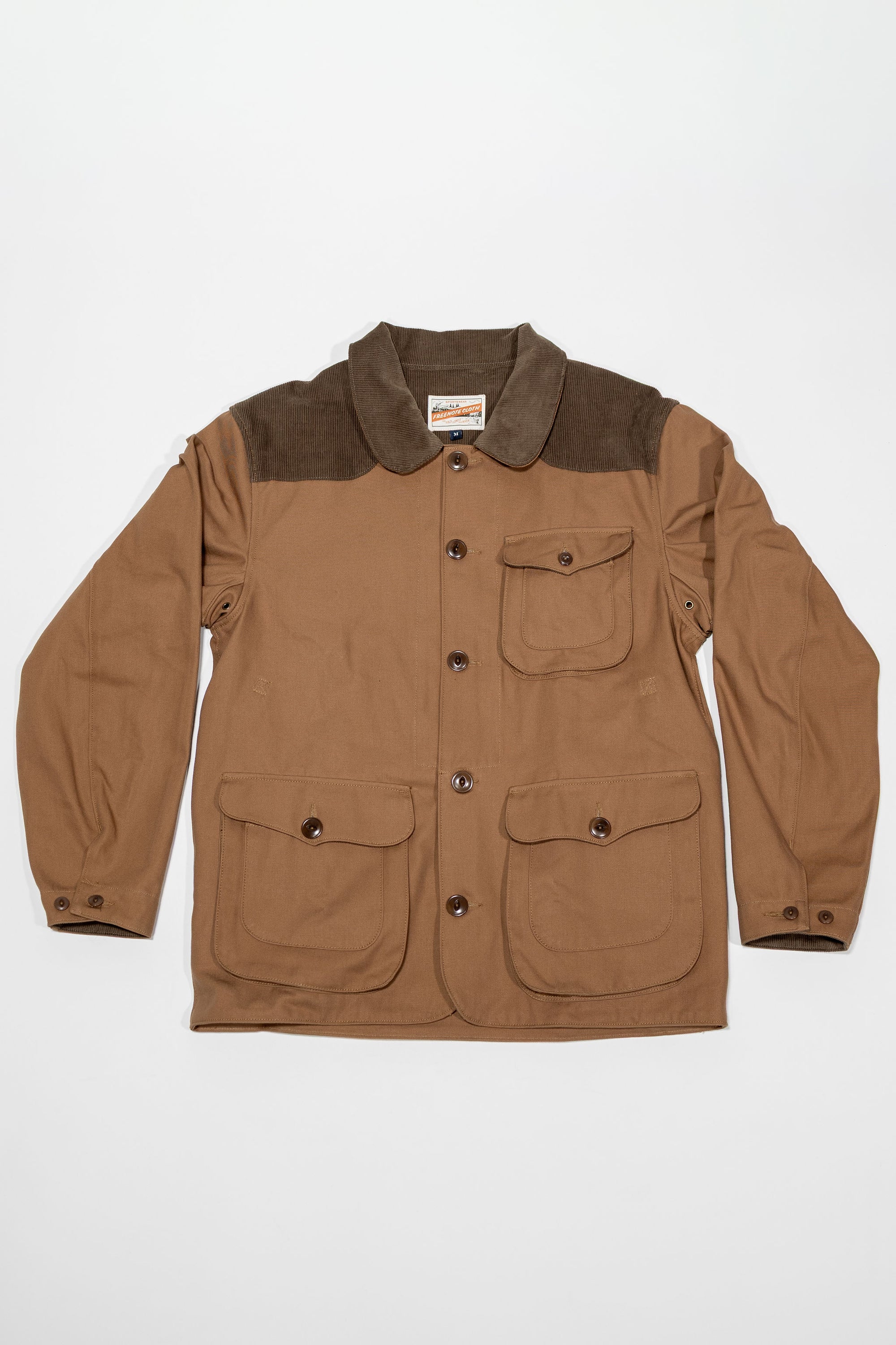Freenote Cloth Keynot Jacket - Tan Corduroy