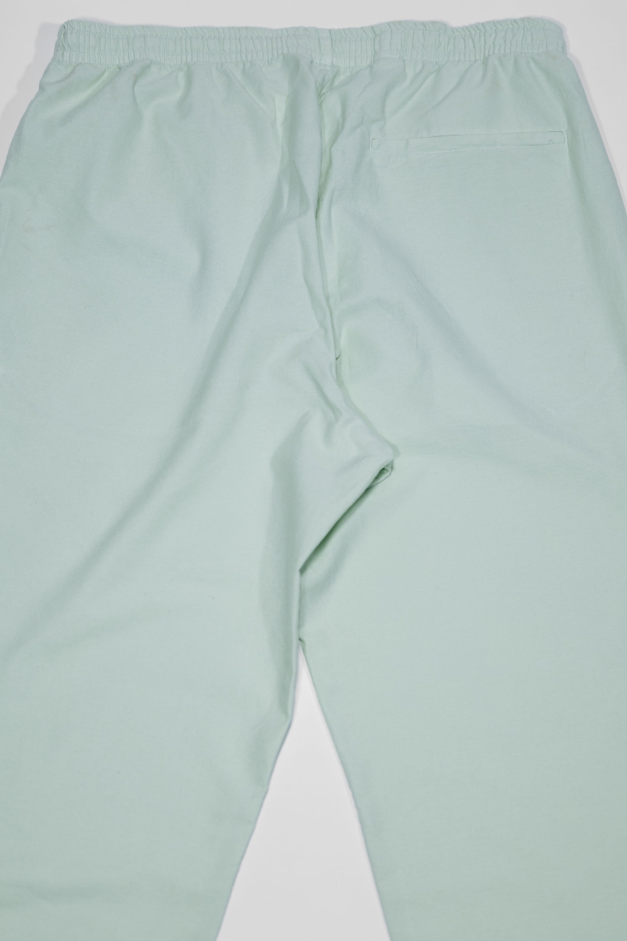 Hansen Garments Jack Casual Drawstring Pants - La Digue laid flat from the back