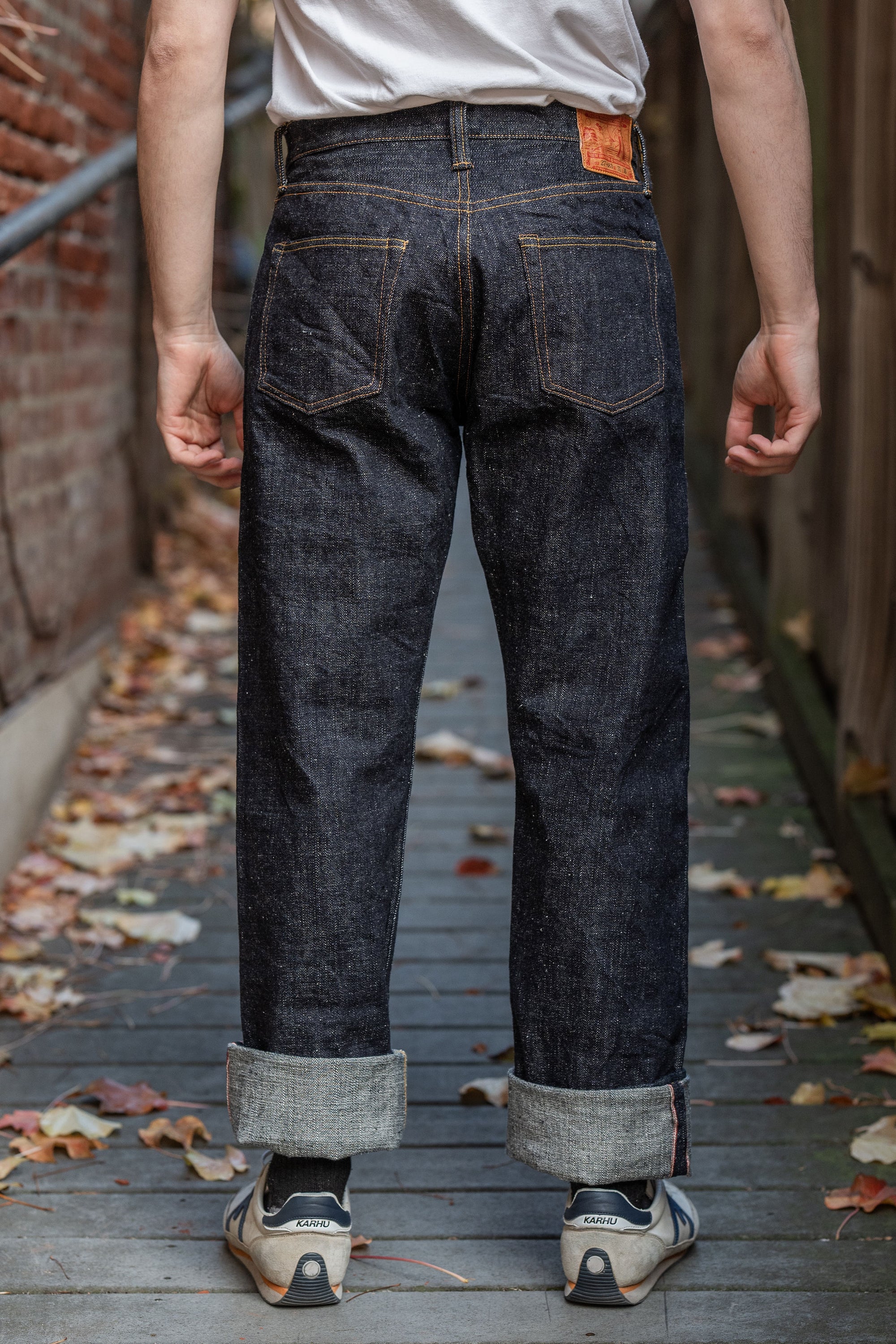 Samurai S5100VX "Zero" Straight Fit - 17oz Bushido Denim - model back