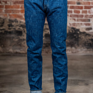 Samurai S211XX17oz-SLB Relax Tapered Jeans - "Murakumo" 17oz Slub - Front View Model