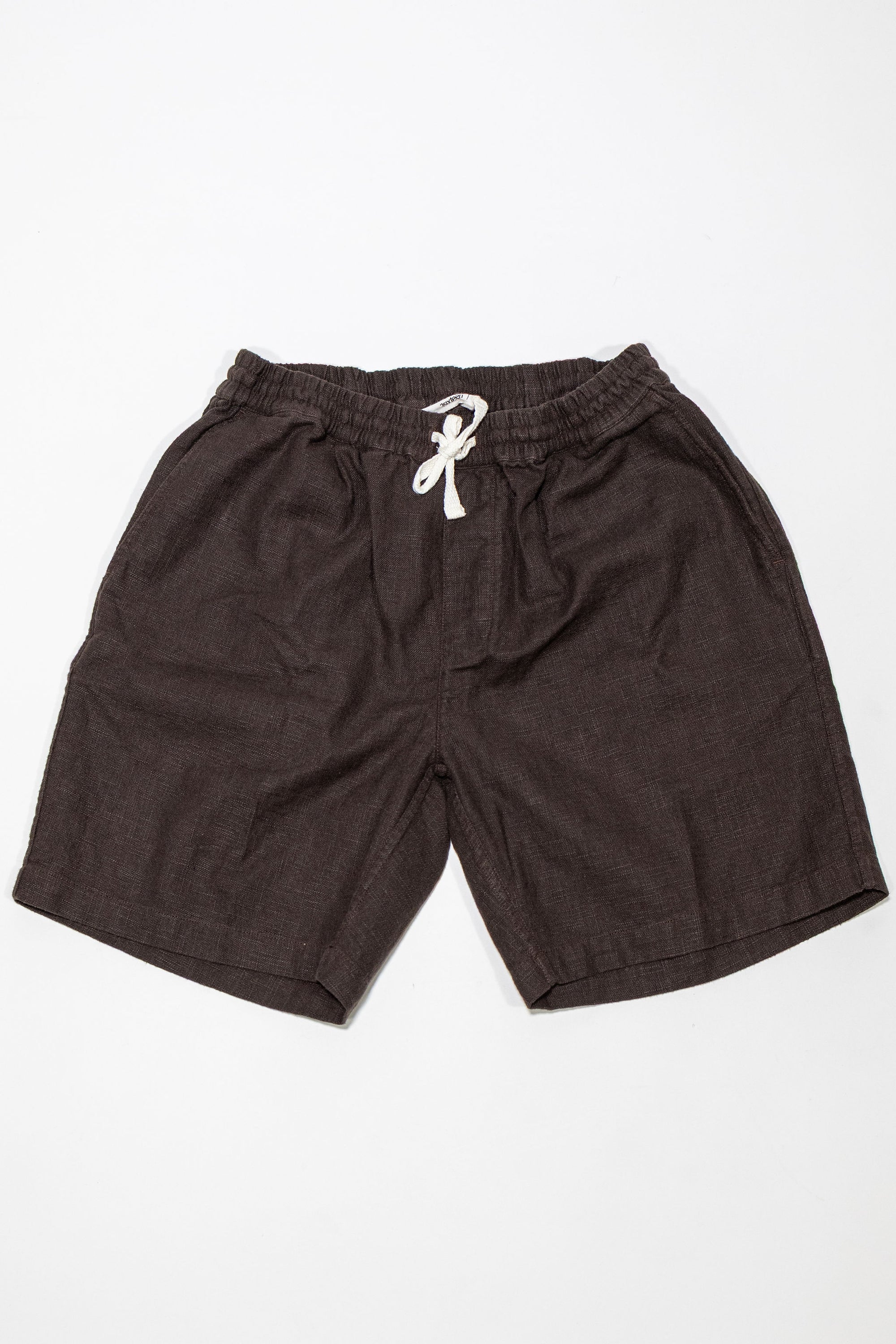 3sixteen Drawstring Shorts - Chocolate Linen