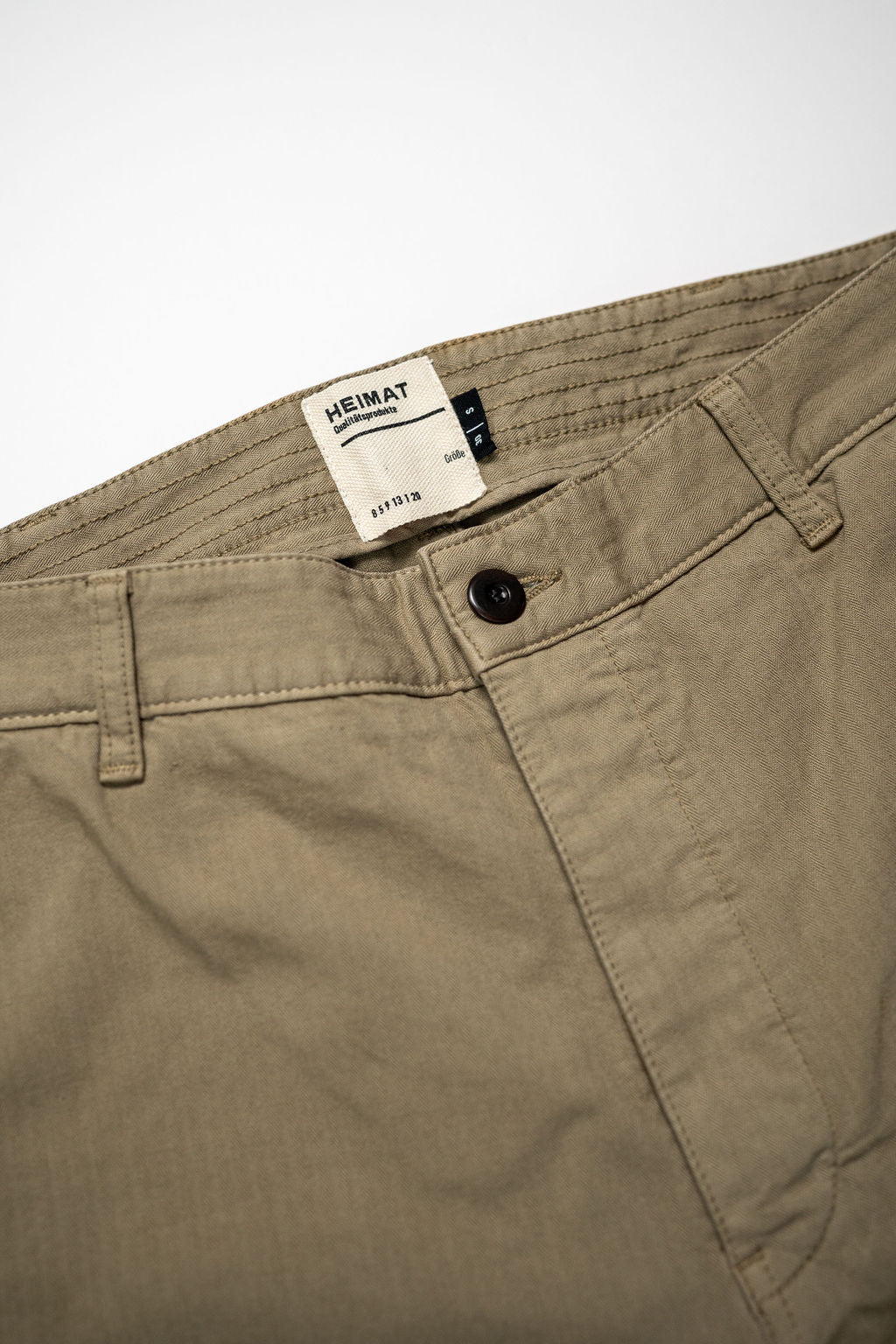 Heimat Textil Journey Pant - Herringbone Desert