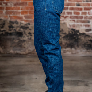 Samurai S211XX17oz-SLB Relax Tapered Jeans - "Murakumo" 17oz Slub - Side View Model