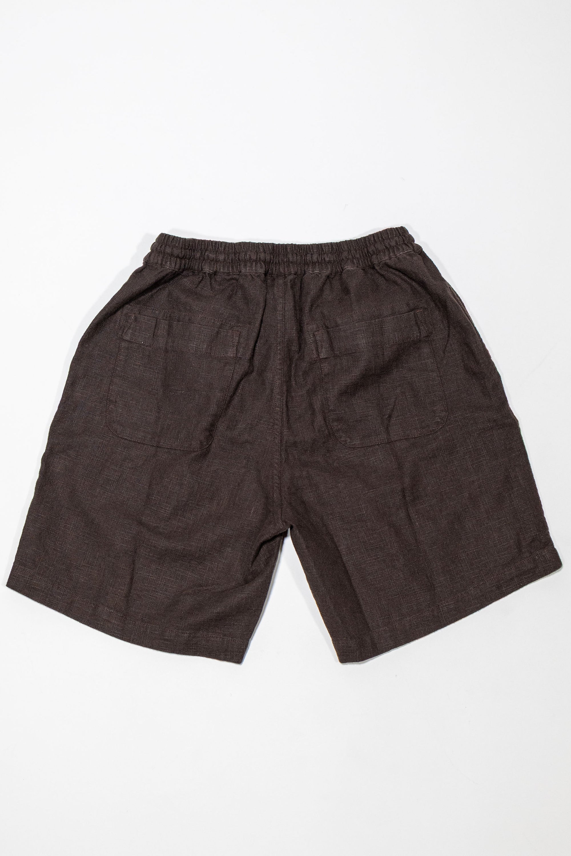 3sixteen Drawstring Shorts - Chocolate Linen