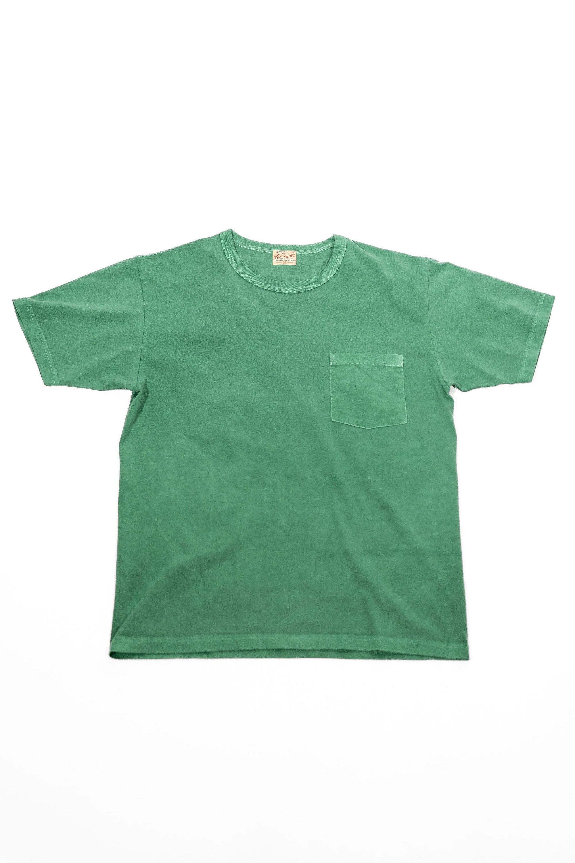 Whitesville WV79531 Pigment Dye Pocket T-Shirt - Kelly Green