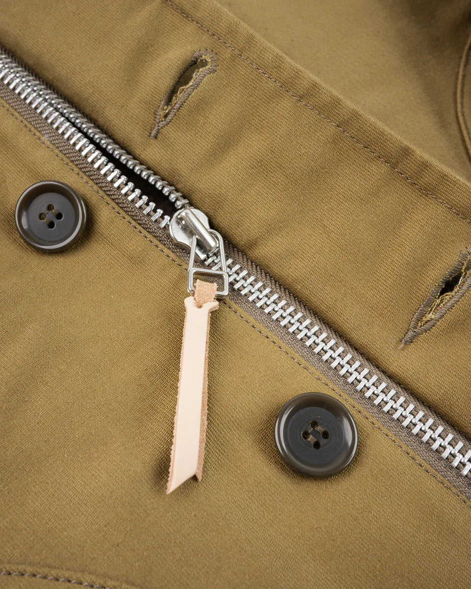 Iron Heart IHM-35-KHA Whipcord N1 Deck Jacket - Khaki