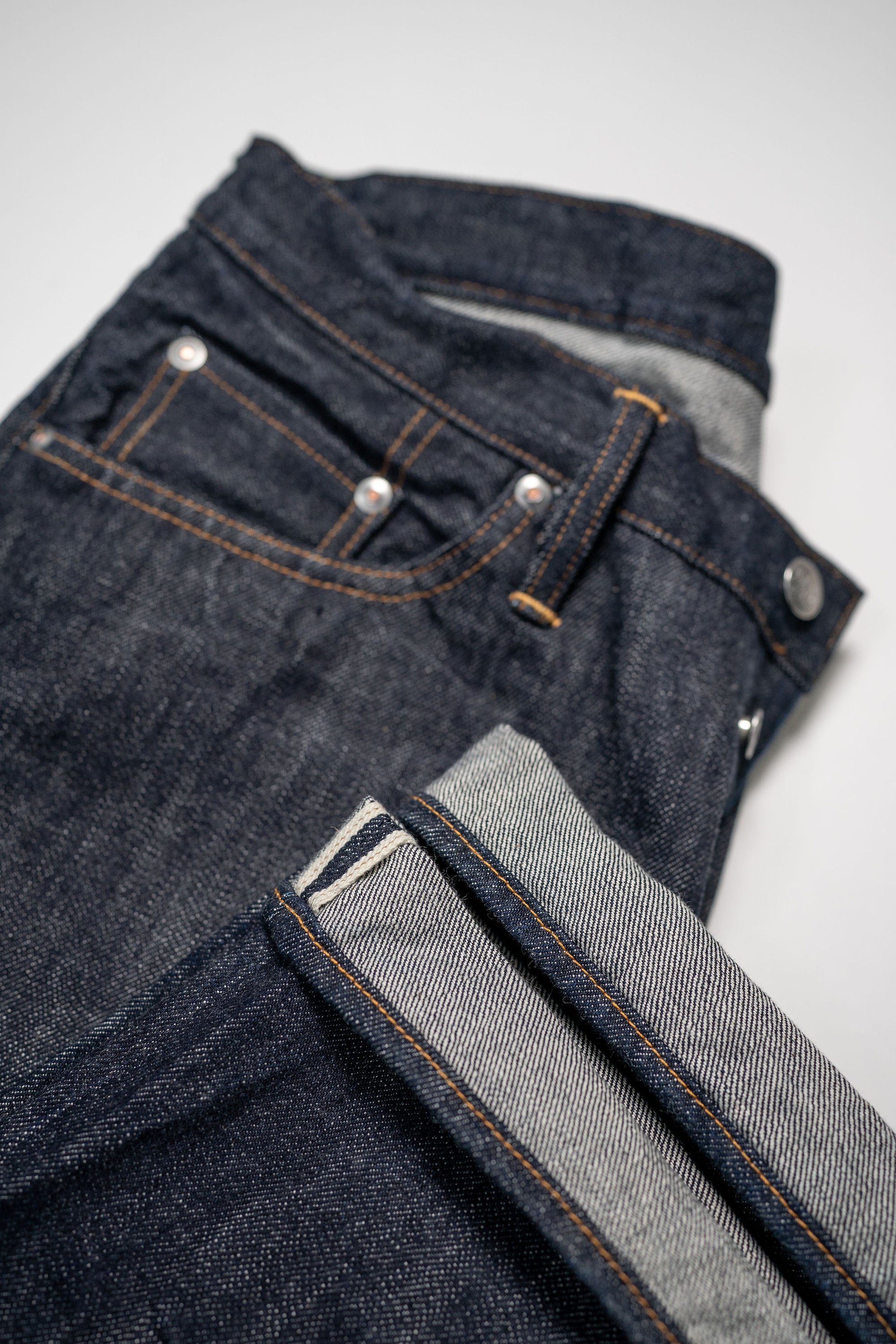 Big John R008 Rare Jeans Straight - Indigo One Wash