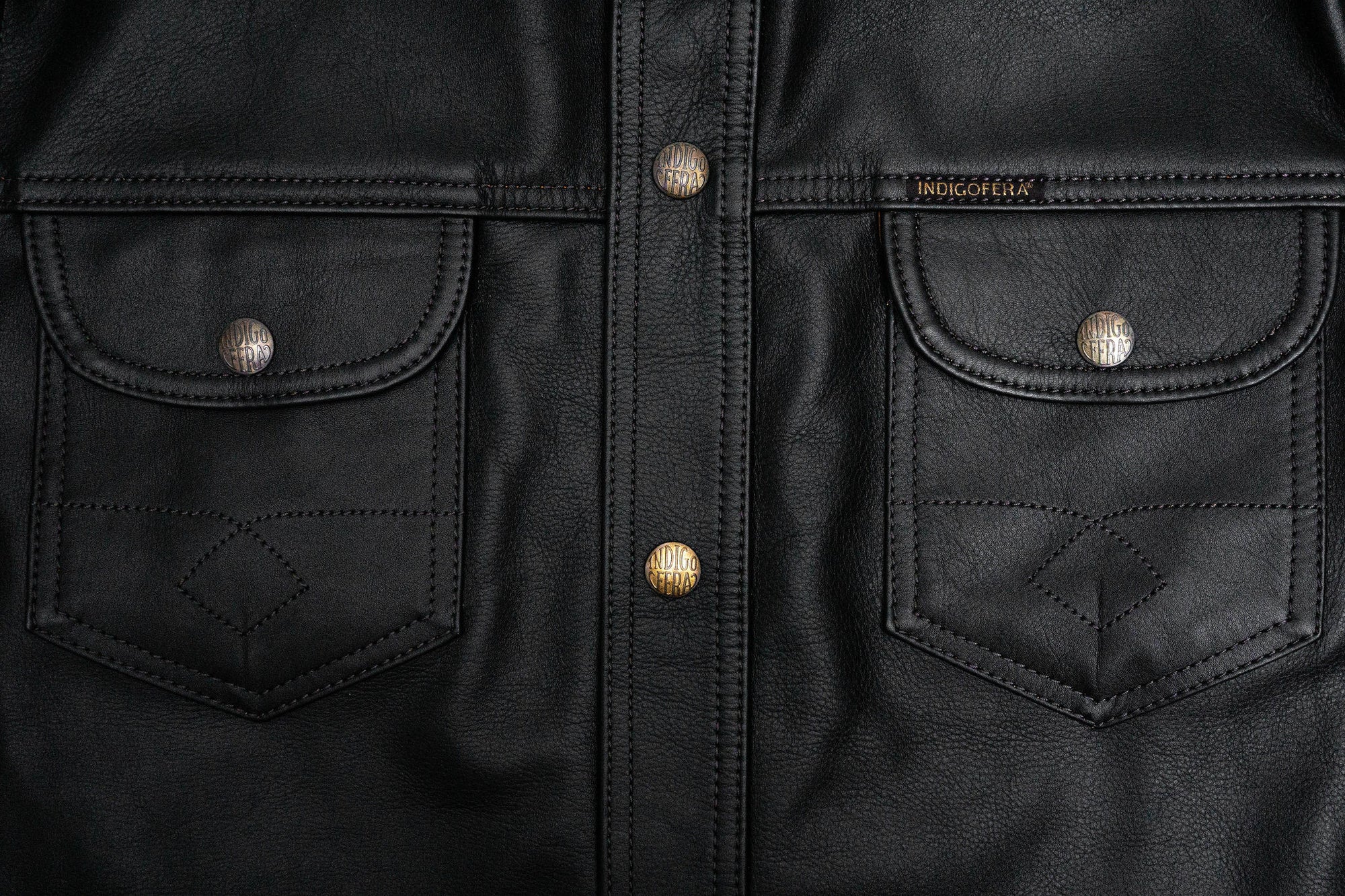 Indigofera Copeland - Black Leather