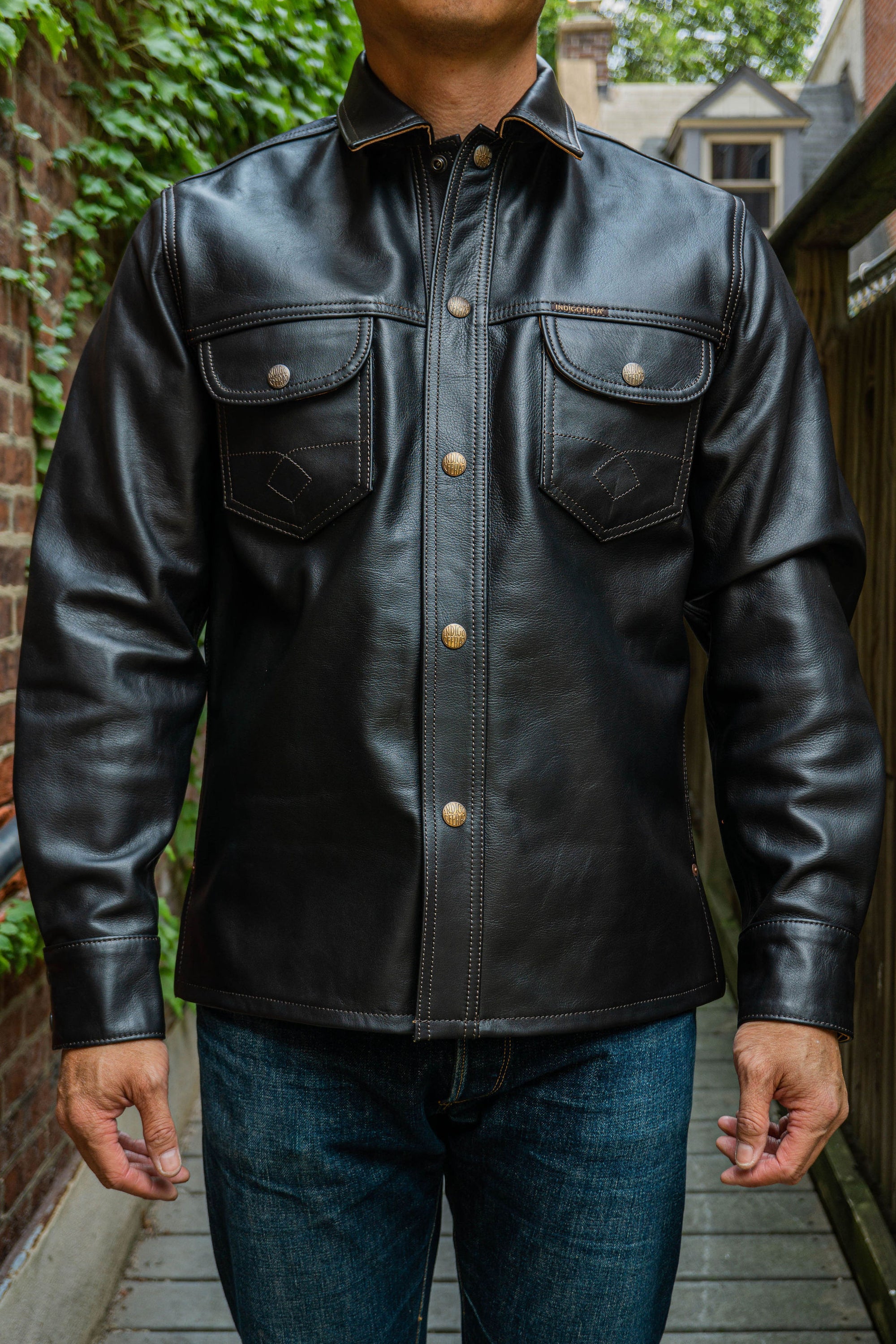 Indigofera Copeland - Black Leather