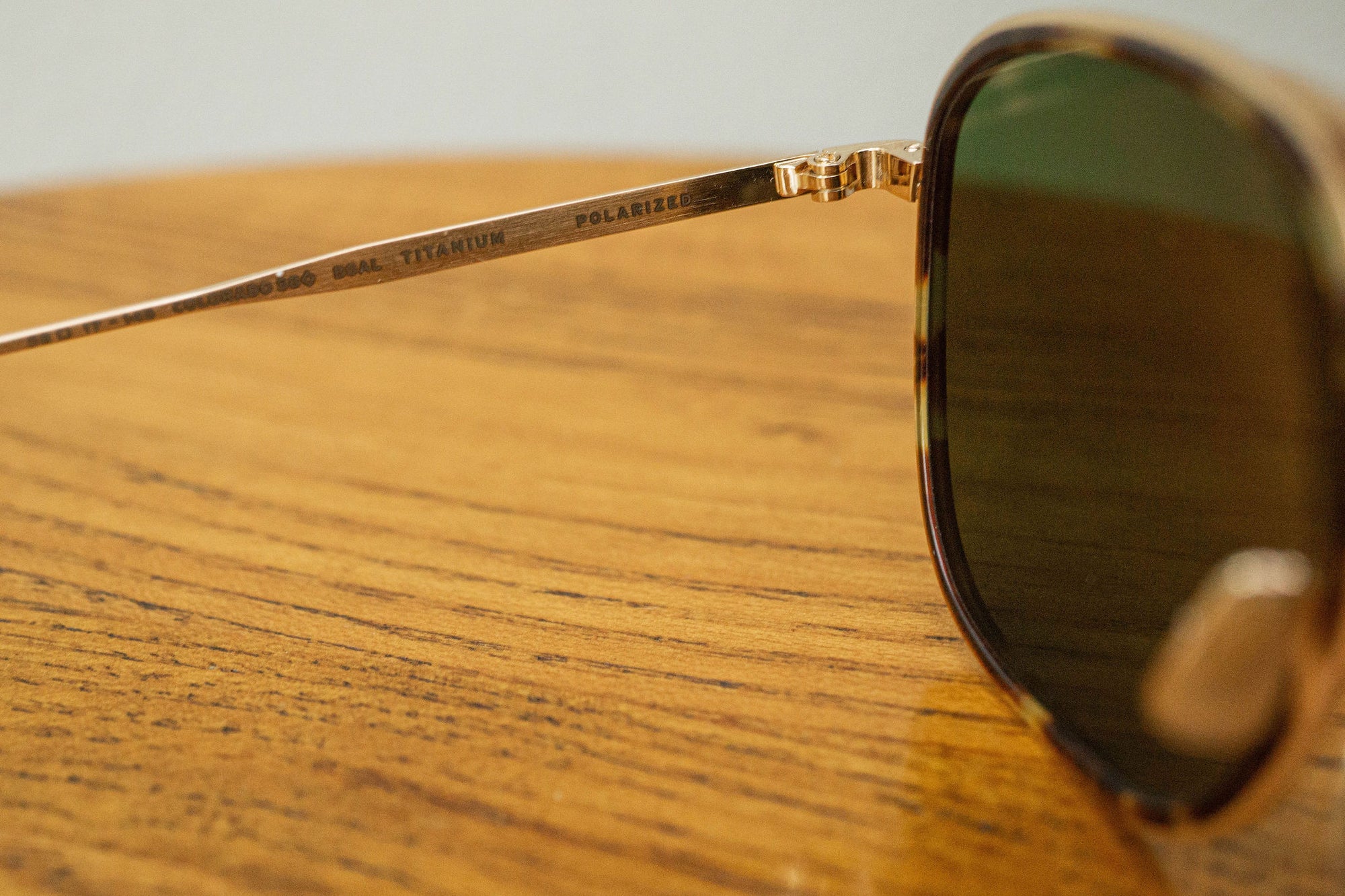 Salt Optics Colorado 58 - Brushed Gold/Antique Leaves
