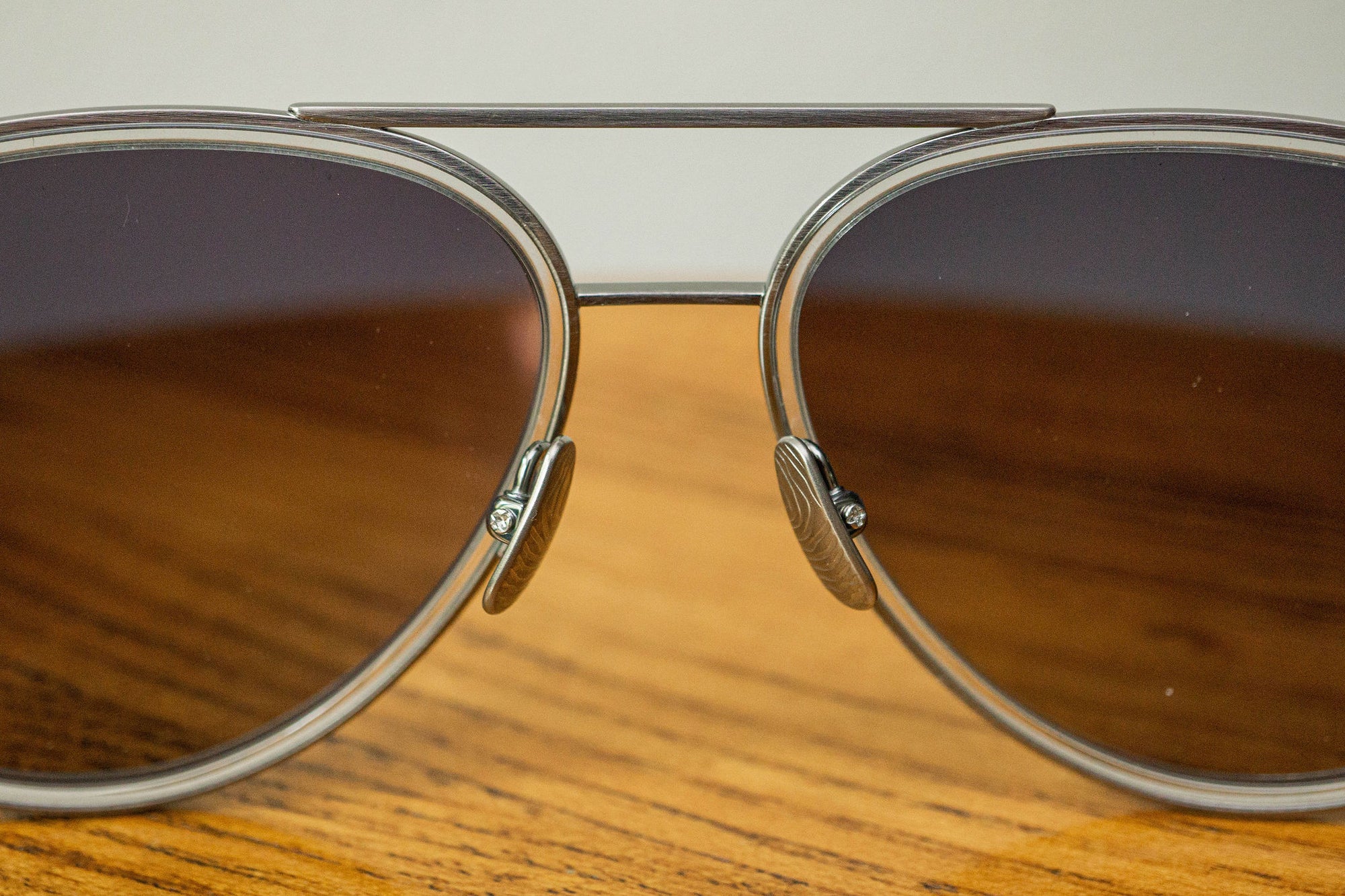 Salt Optics Columbia 59 - Antique Silver/Smoke Grey