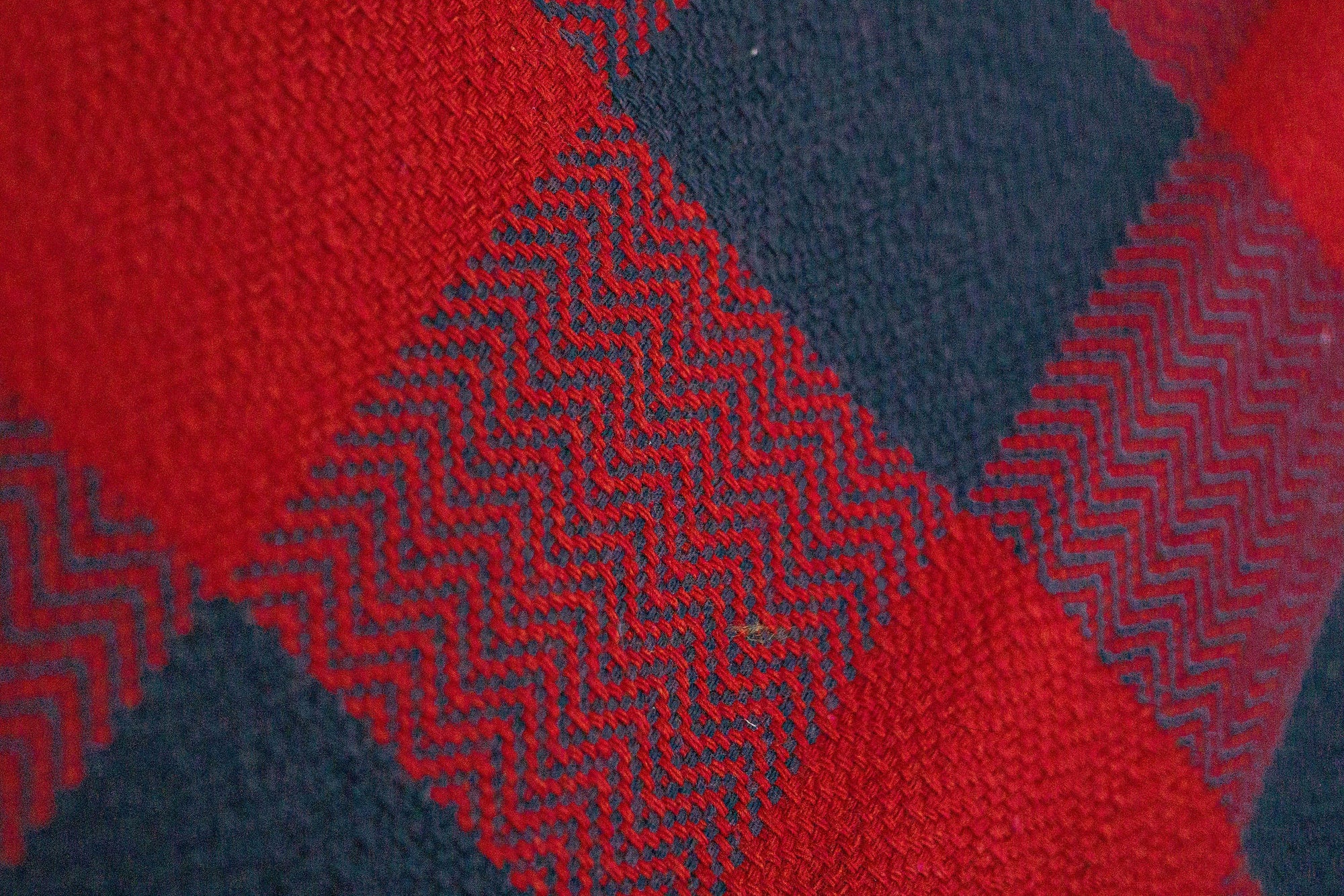 The Flat Head SNR-101L Block Check Flannel Shirt - Red/Black