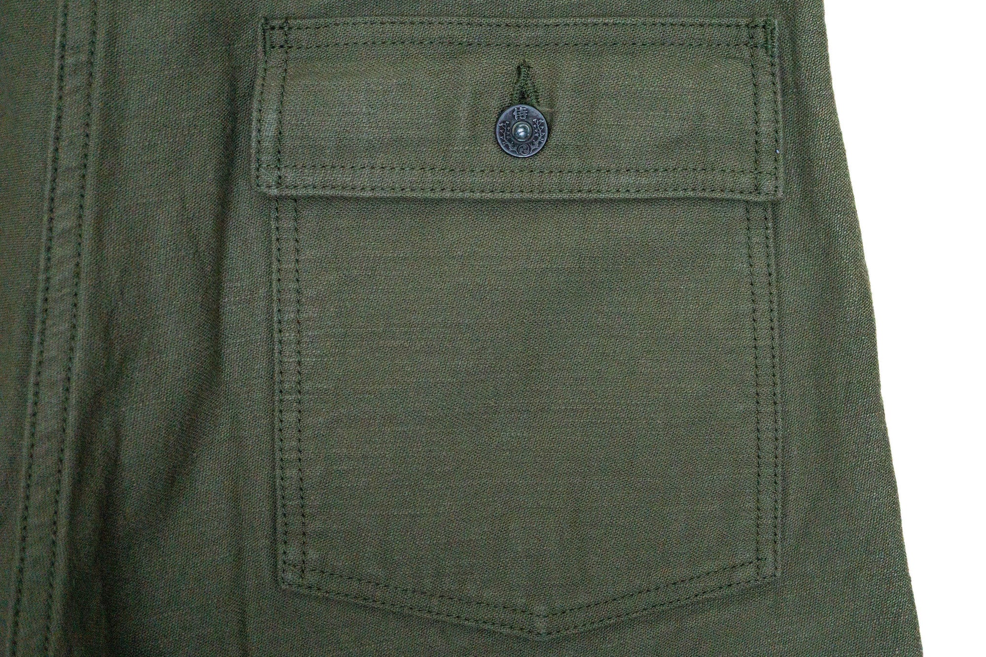 Samurai SJ52BP - 15oz Heavy Baker Pants - back pocket detail