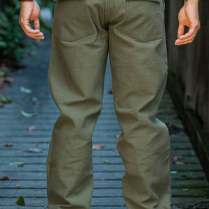Samurai SJ52BP - 15oz Heavy Baker Pants - model back