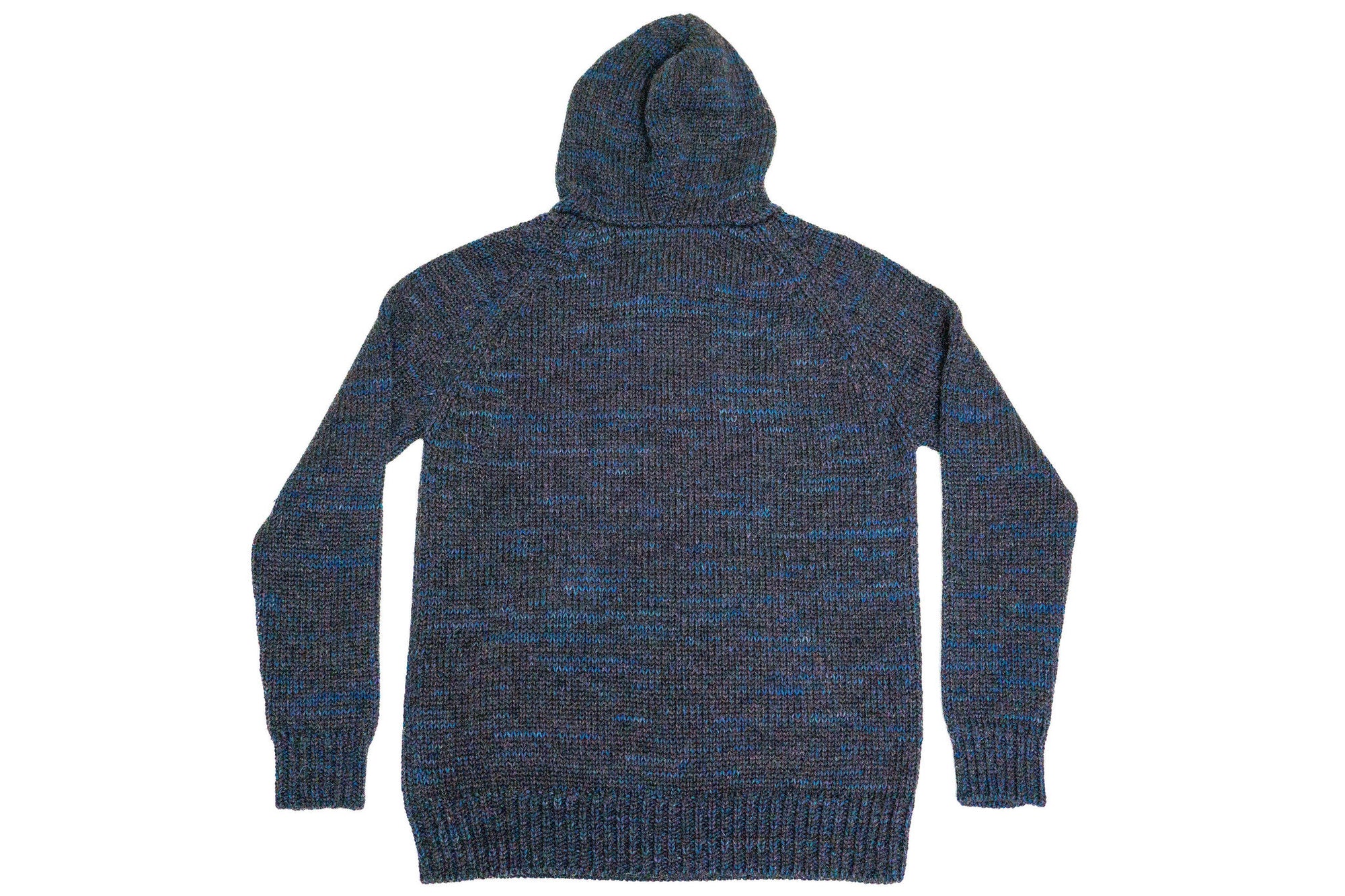 Indi + Ash Nova Hoody - Charcoal Alpaca/Plant Indigo