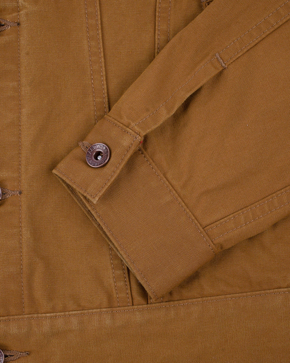Iron Heart IHJ-147-BRN 9oz Canvas Type III Jacket - Brown