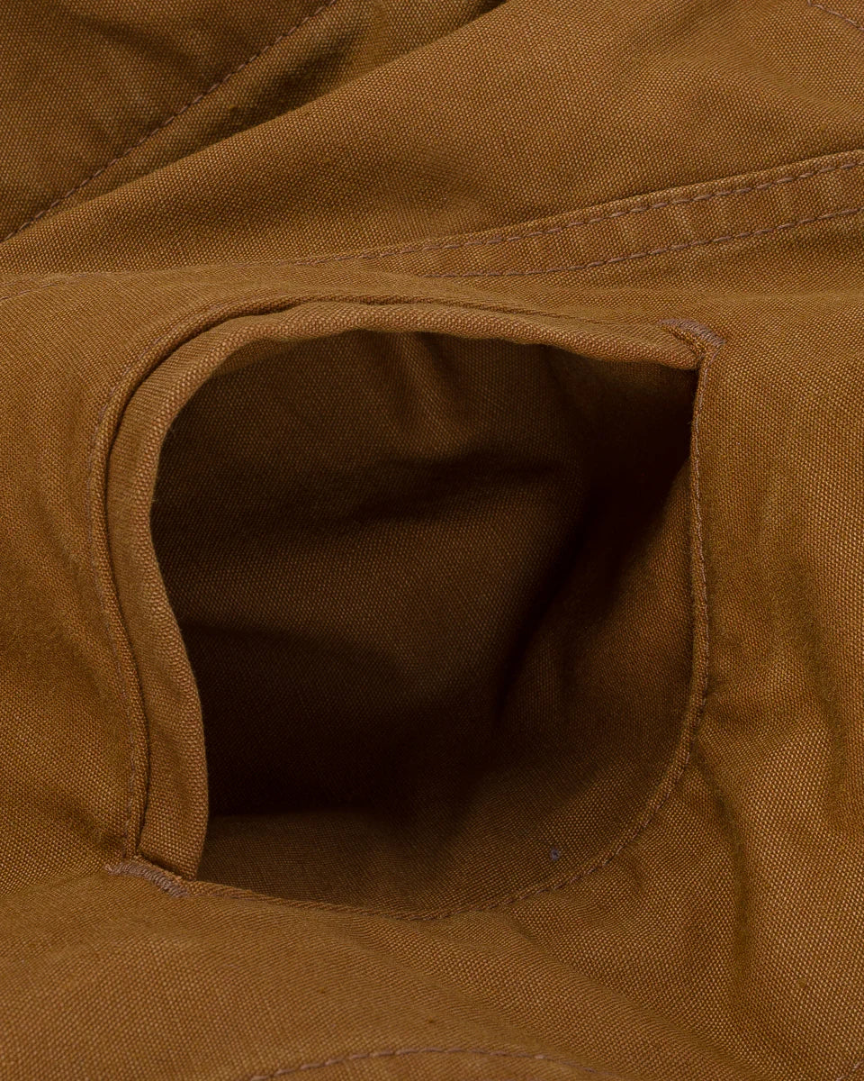 Iron Heart IHJ-147-BRN 9oz Canvas Type III Jacket - Brown