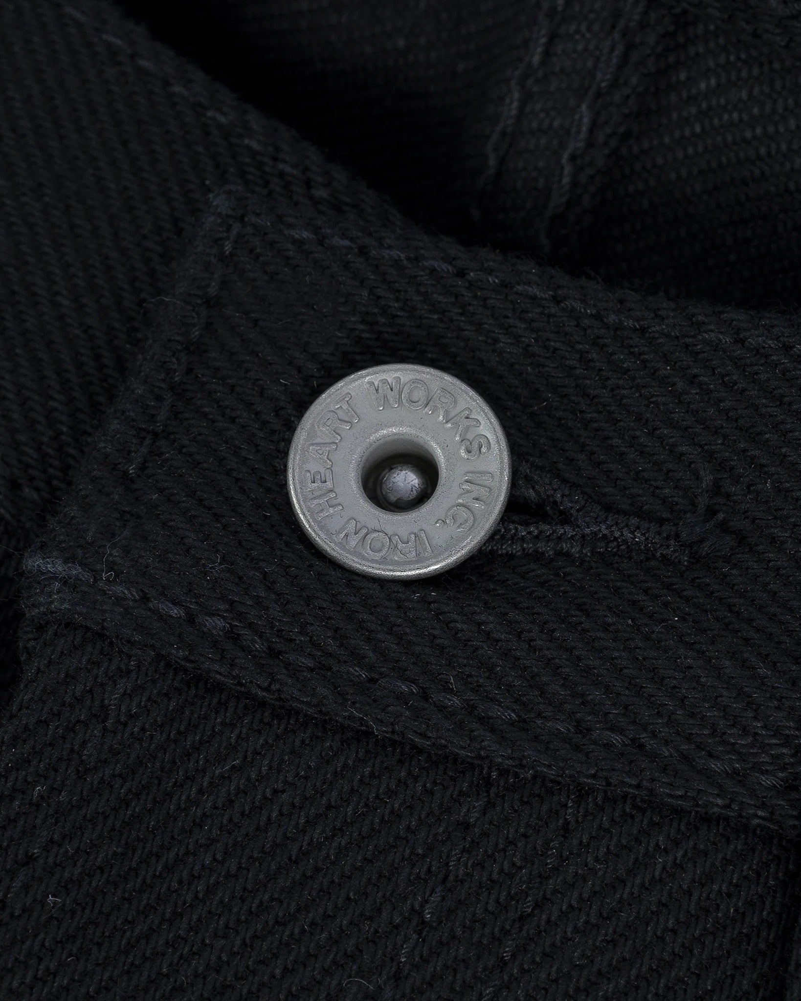 Iron Heart IH-555S-SB 21oz Selvedge Denim Super Slim Cut Jeans - Superblack Non-Fade