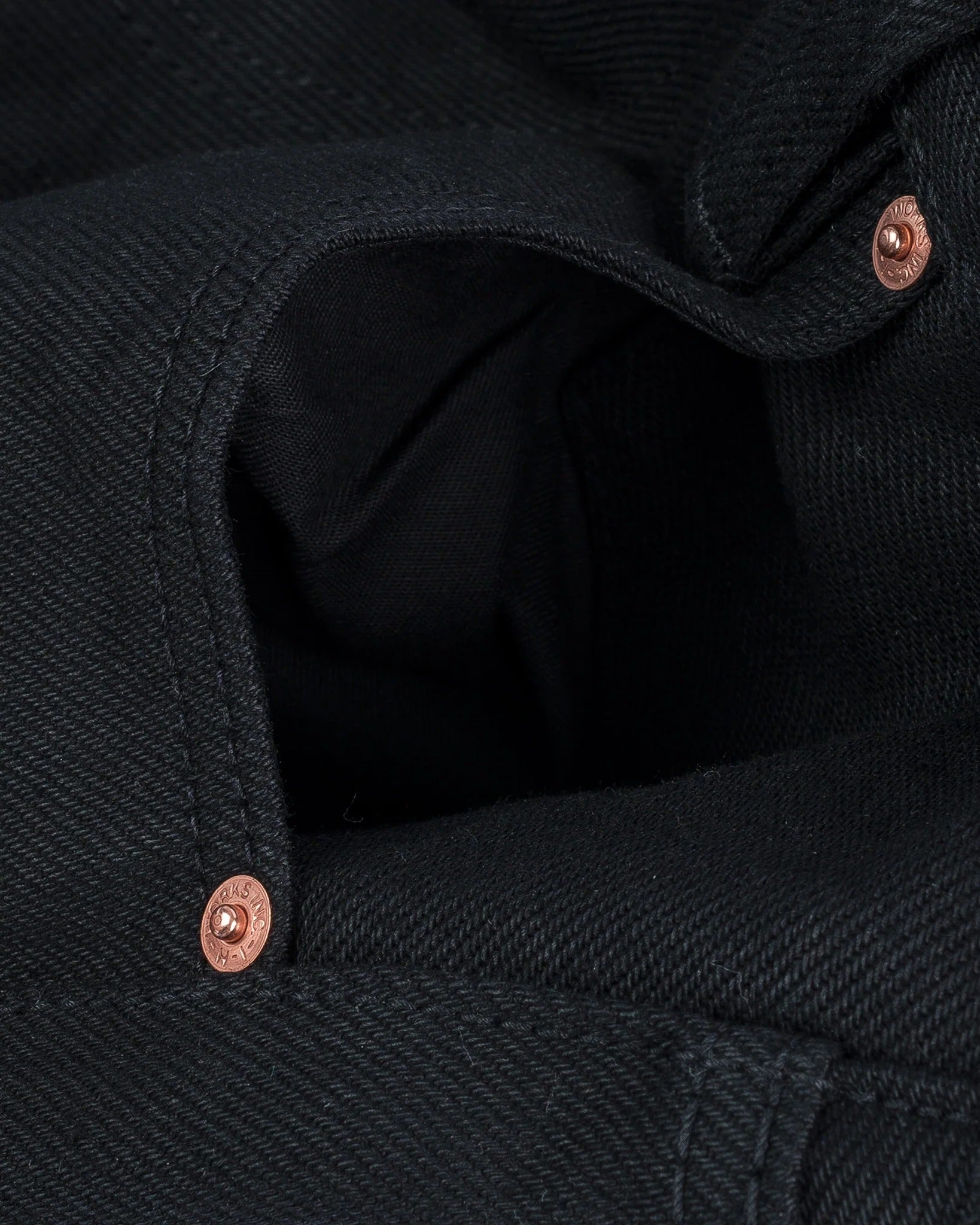 Iron Heart IH-555S-SB 21oz Selvedge Denim Super Slim Cut Jeans - Superblack Non-Fade