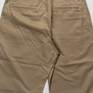 TCB Jeans Stay Gold Chino - 41 Khaki. laid on front