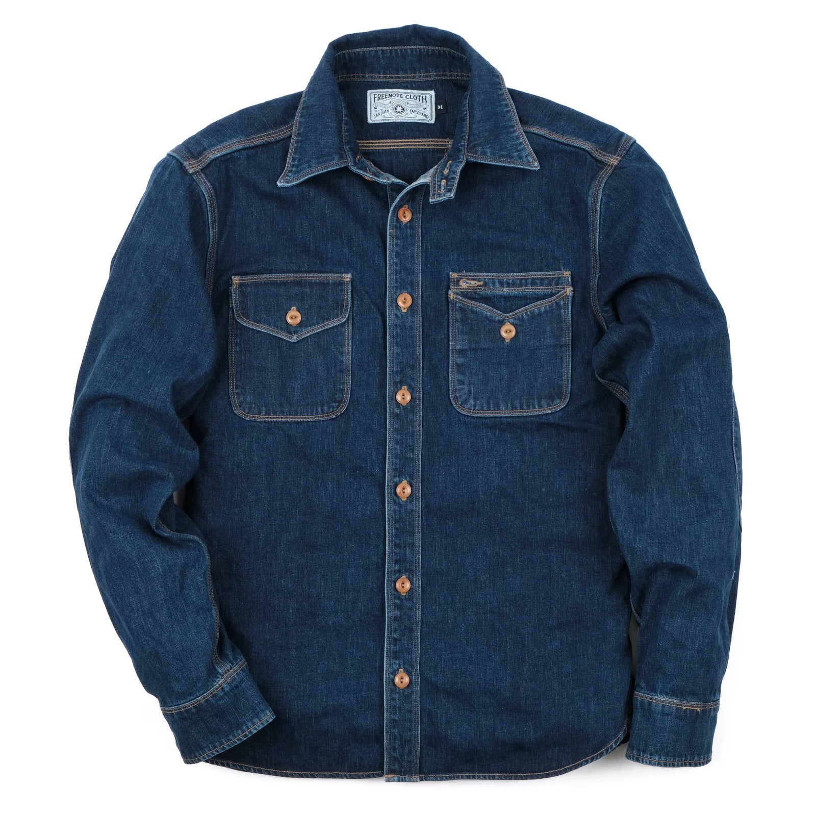 Freenote Cloth Lambert - Stone Washed Denim