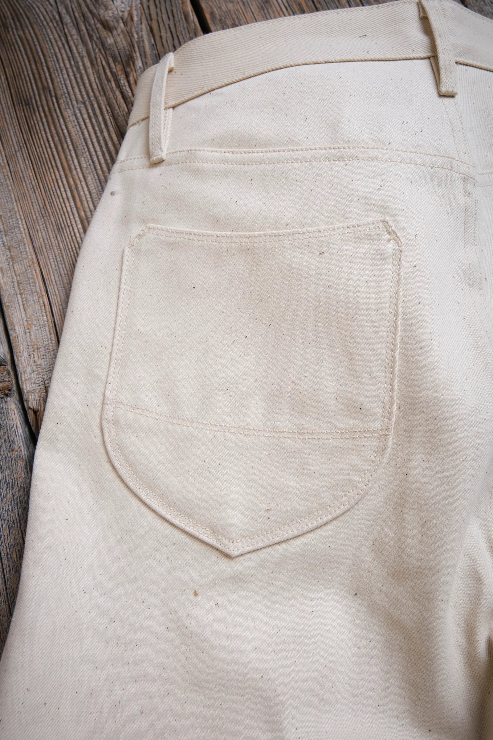 Freenote Cloth Modesto - 14oz Ecru Denim