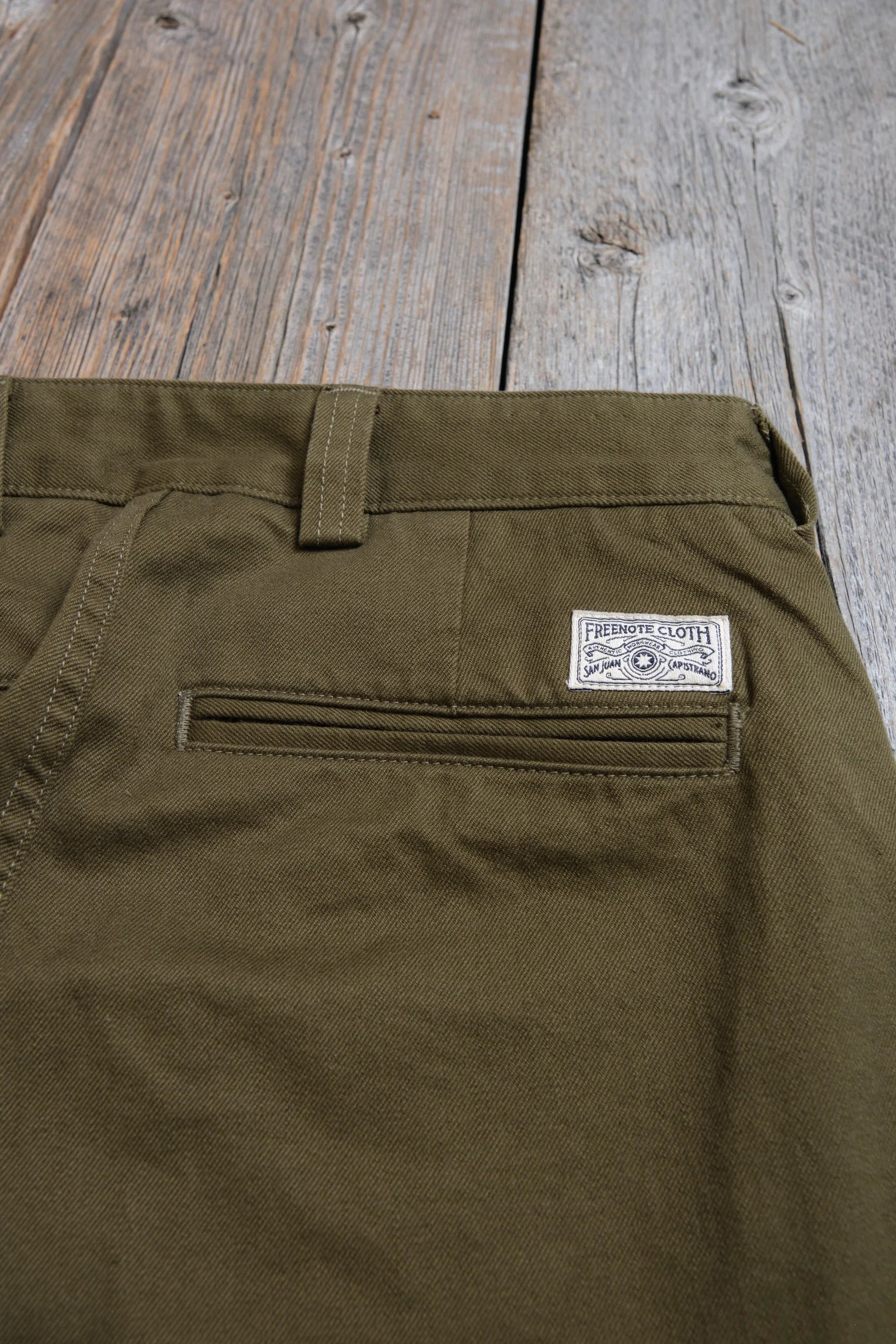 Freenote Cloth Shifter Pant - 9oz Olive