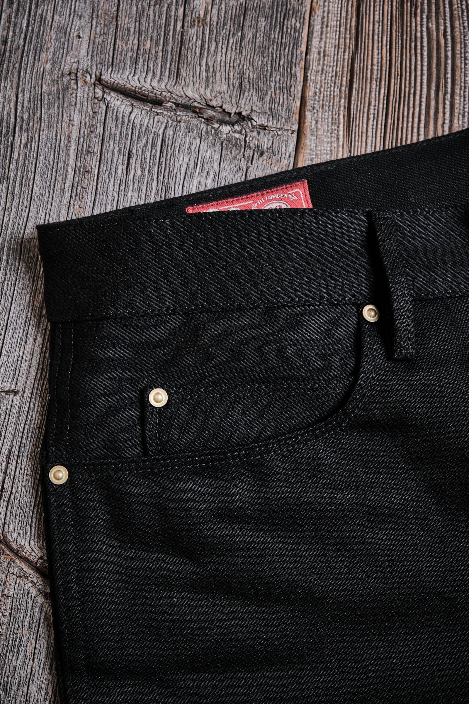 Freenote Cloth Rios - 15.75oz Aces High Black Denim