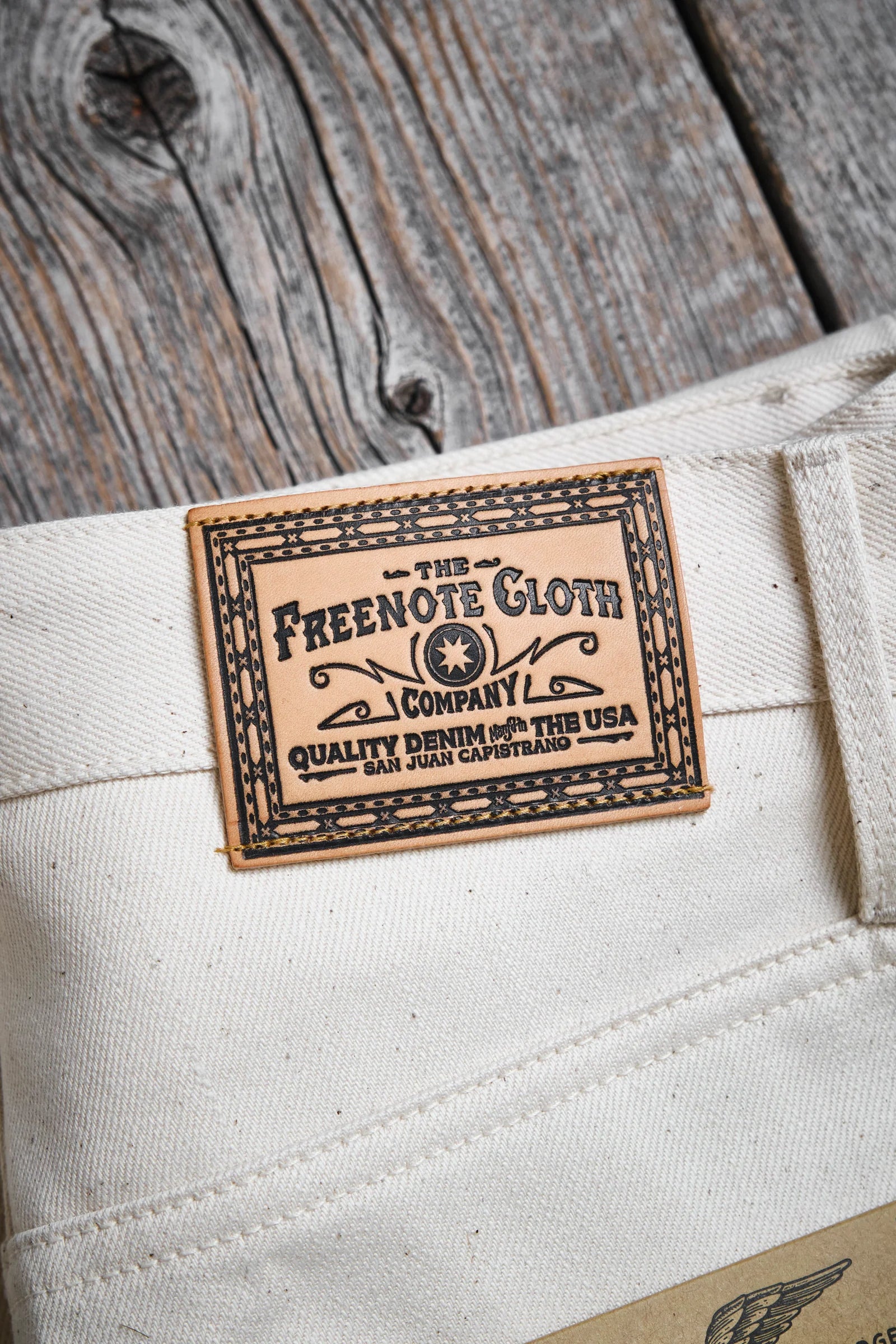Freenote Cloth Modesto - 14oz Ecru Denim