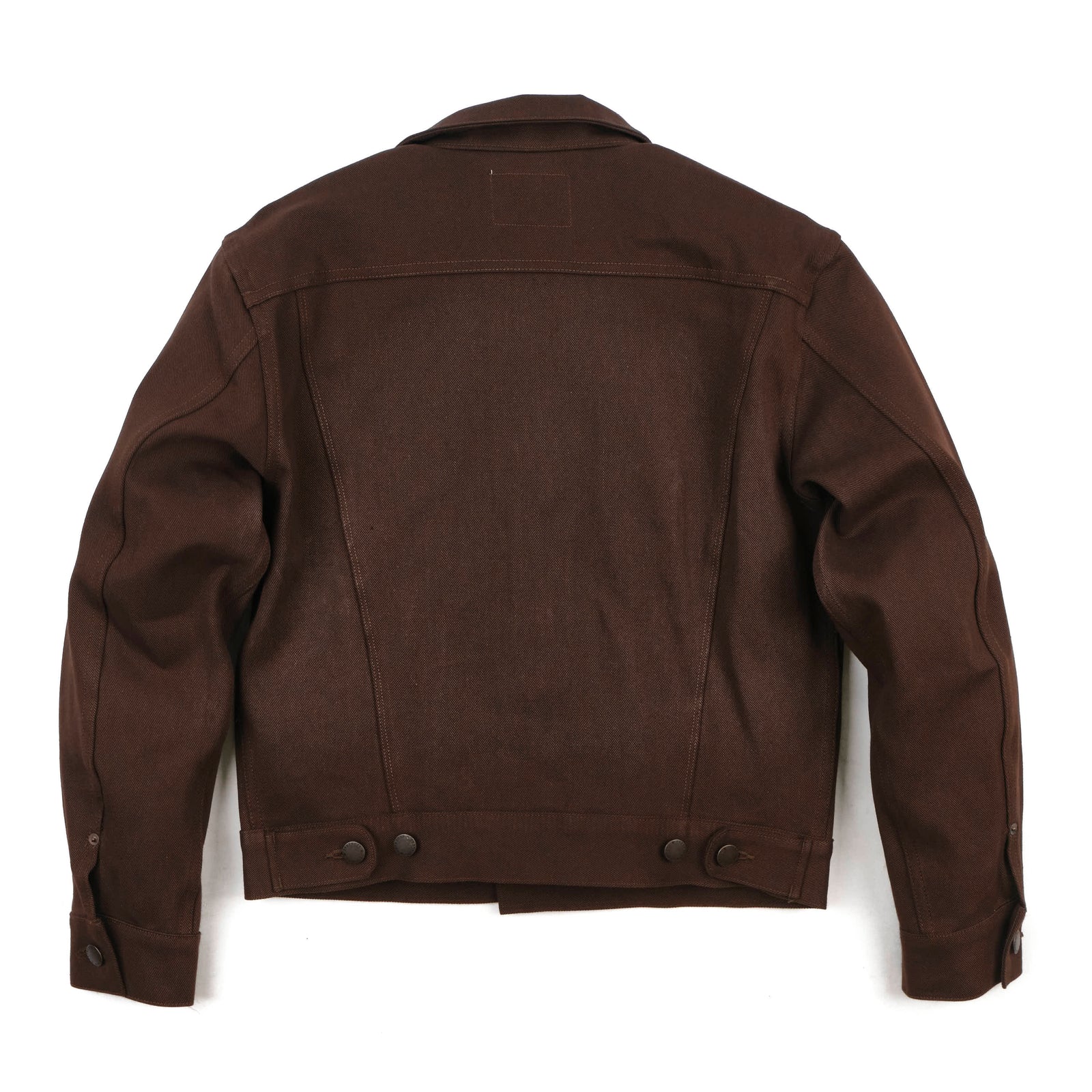 Freenote Cloth High Low - 15oz Dark Brown Denim