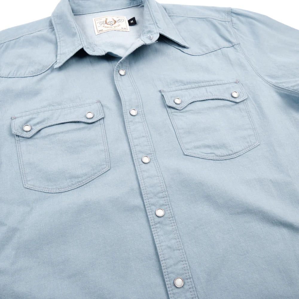 Freenote Cloth Modern Western - Clear Blue