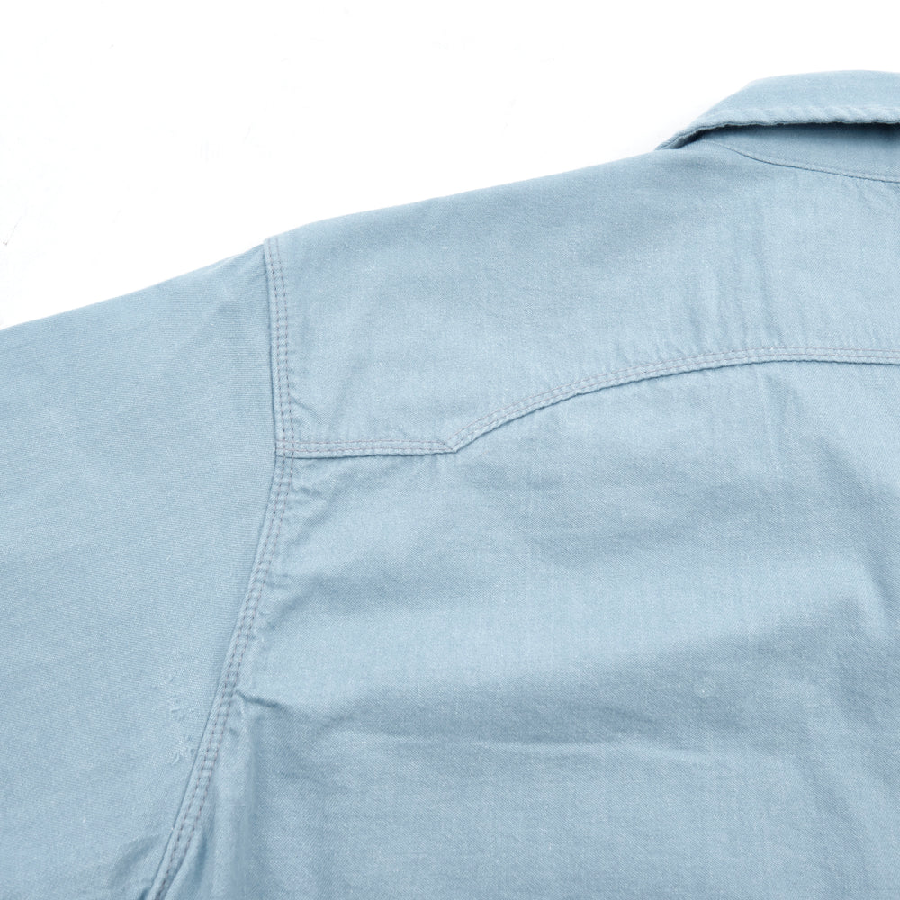 Freenote Cloth Modern Western S/S - Clear Blue