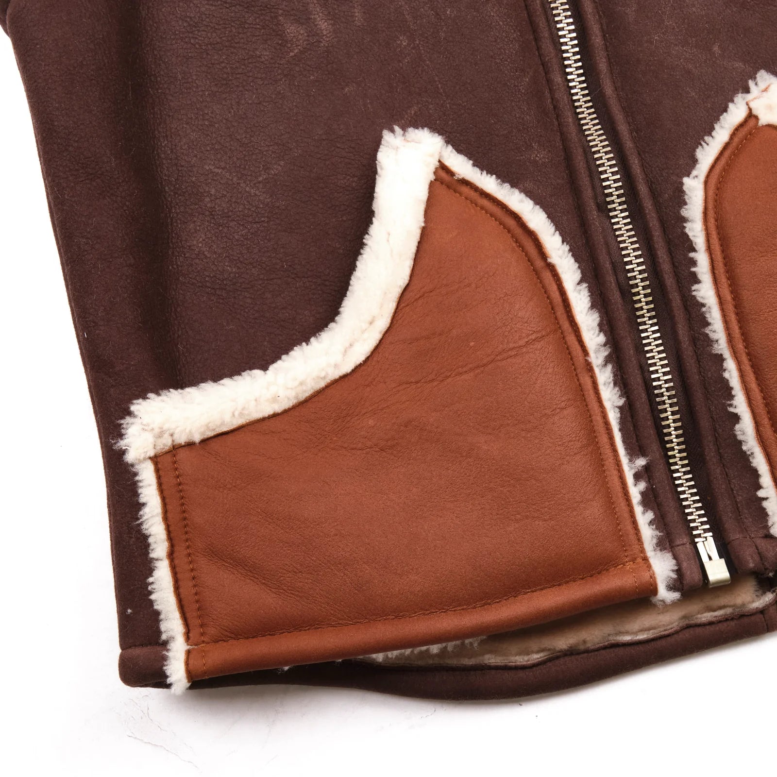 Freenote Cloth Kirthwood Vest - Shearling Combo