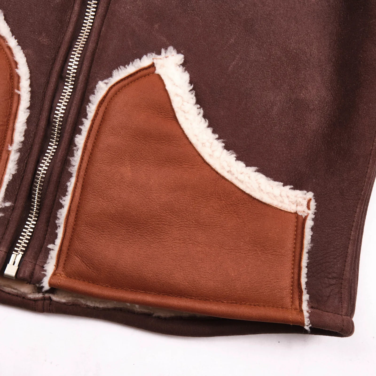 Freenote Cloth Kirthwood Vest - Shearling Combo