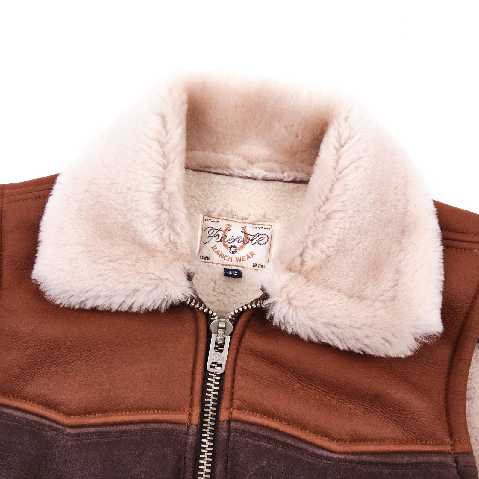Freenote Cloth Kirthwood Vest - Shearling Combo