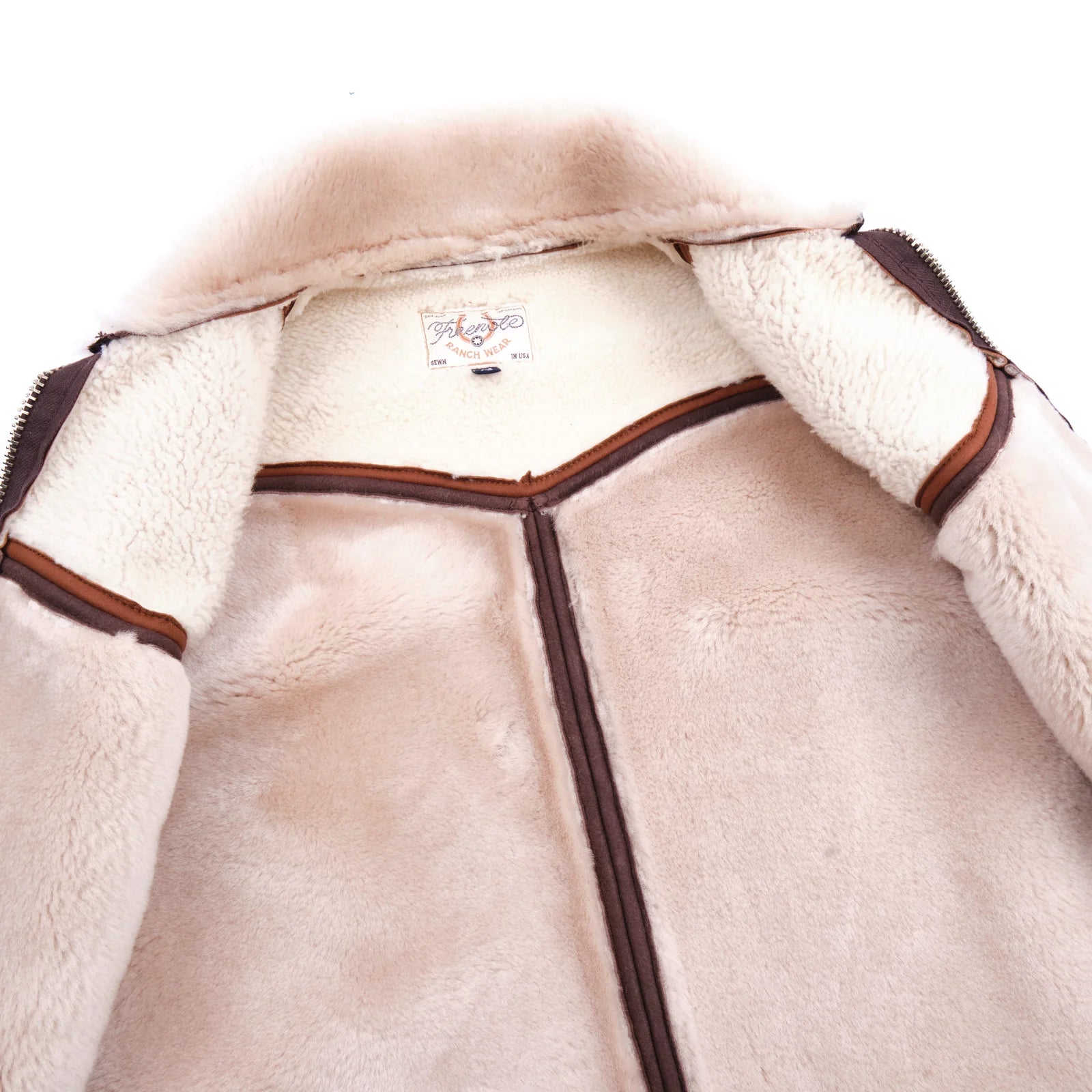 Freenote Cloth Kirthwood Vest - Shearling Combo