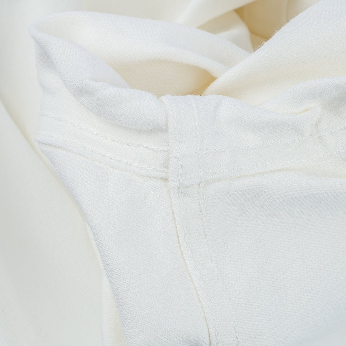 Iron Heart IHSH-384-WHT 13.5oz Cotton Twill Western Shirt - White