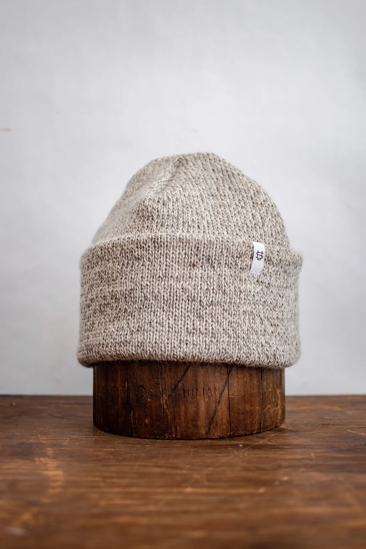 Upstate Stock Ragg Wool Beanie - Oatmeal Melange