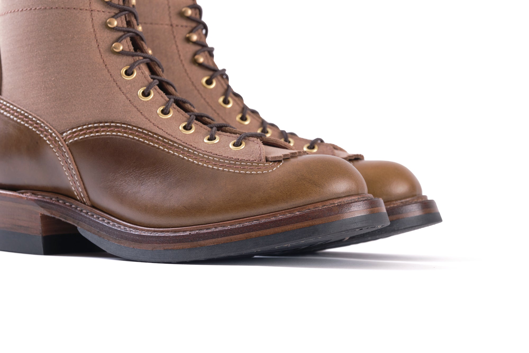(Pre-Order FW26) John Lofgren Donkey Puncher Boots - Christmas 2026 Limited Edition - Horween CXL Roughout/Olive