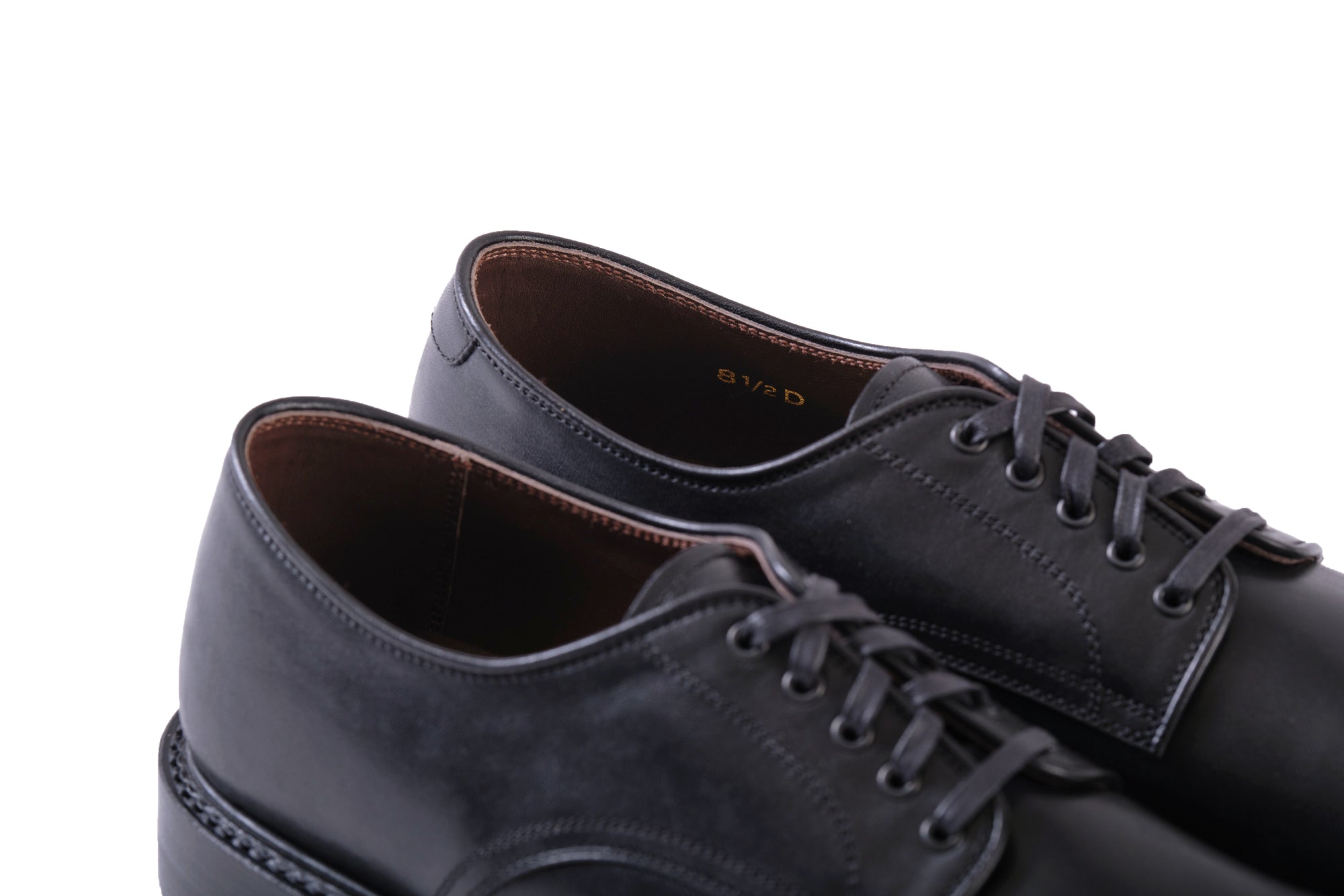(Pre-Order FW26) John Lofgren Bootmaker Wayfarer Derby - Shinki Hikaku Horsehide Black