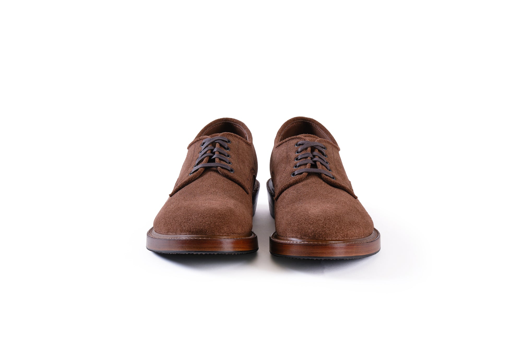 (Pre-Order FW26) John Lofgren Bootmaker Wayfarer Derby - Japanese Suede Saddle Brown