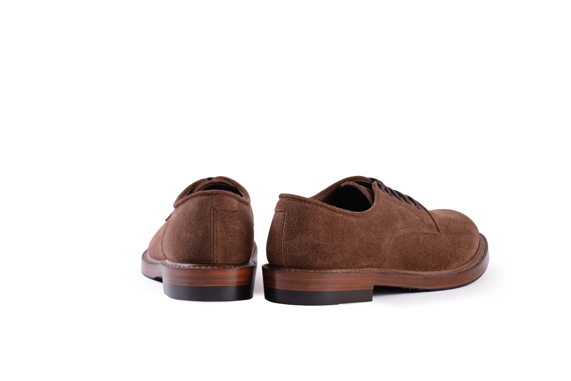 (Pre-Order FW26) John Lofgren Bootmaker Wayfarer Derby - Japanese Suede Saddle Brown