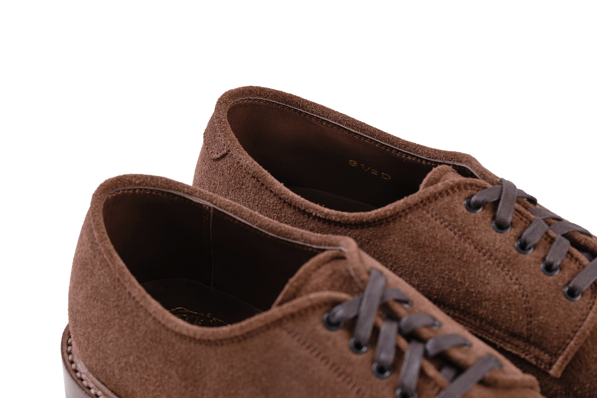 (Pre-Order FW26) John Lofgren Bootmaker Wayfarer Derby - Japanese Suede Saddle Brown