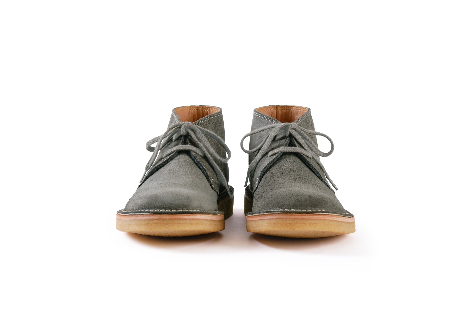 (Pre-Order FW26) John Lofgren Military Desert Boot - Japanese Suede Gray