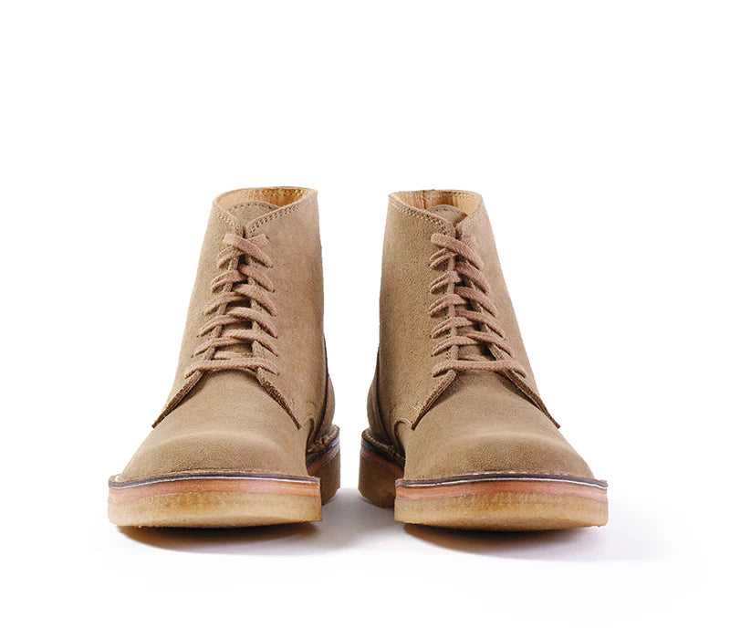 (Pre-Order SS26) John Lofgren Sahara Boots - Japanese Suede Khaki