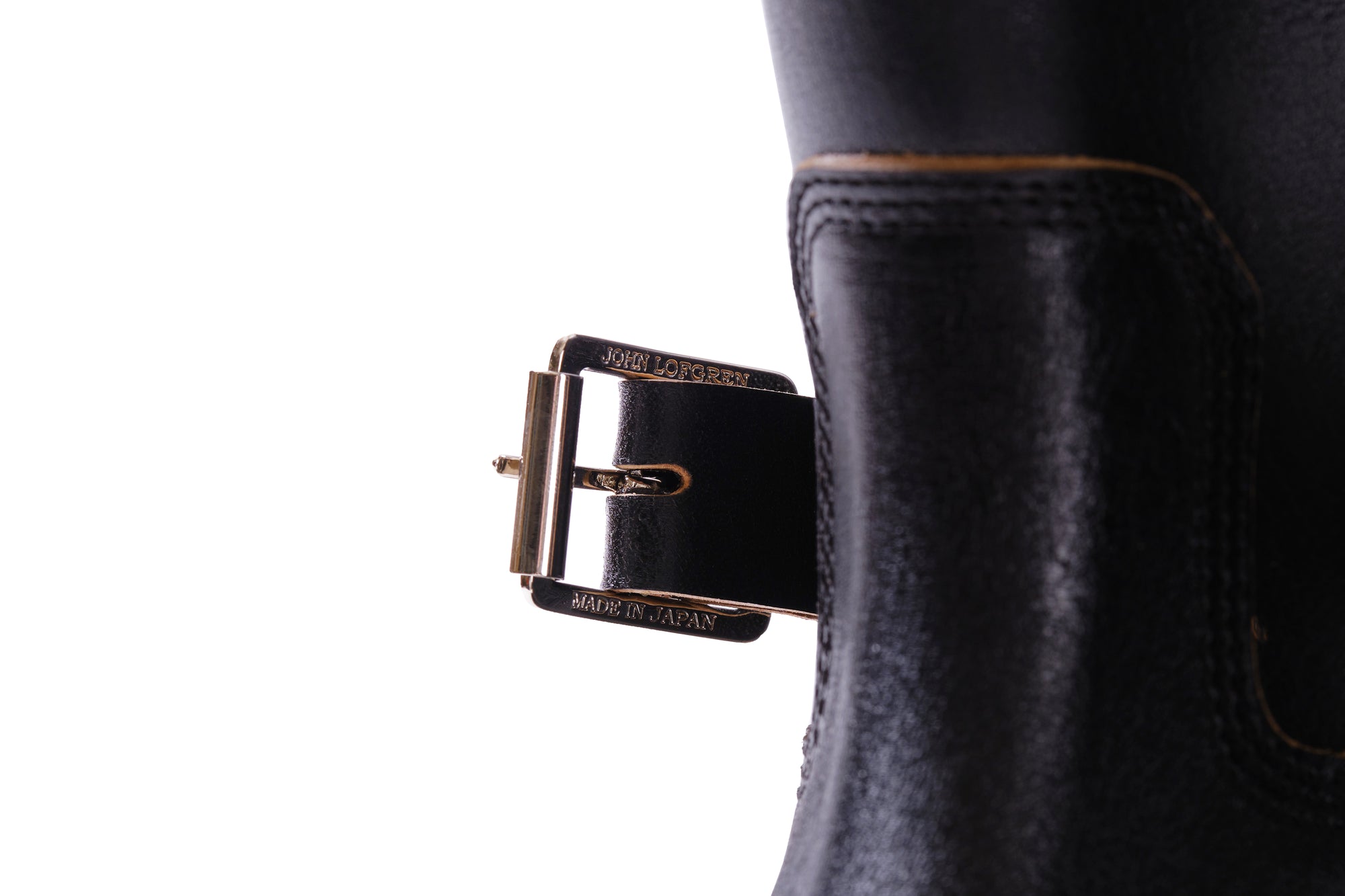 (Pre-Order FW26) John Lofgren Bootmaker Railmaster Engineer Boot - Shinki Hikaku Horsebutt Black