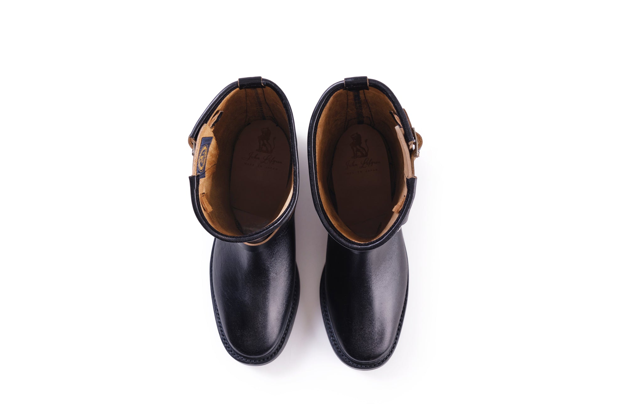 (Pre-Order FW26) John Lofgren Bootmaker Railmaster Engineer Boot - Shinki Hikaku Horsebutt Black