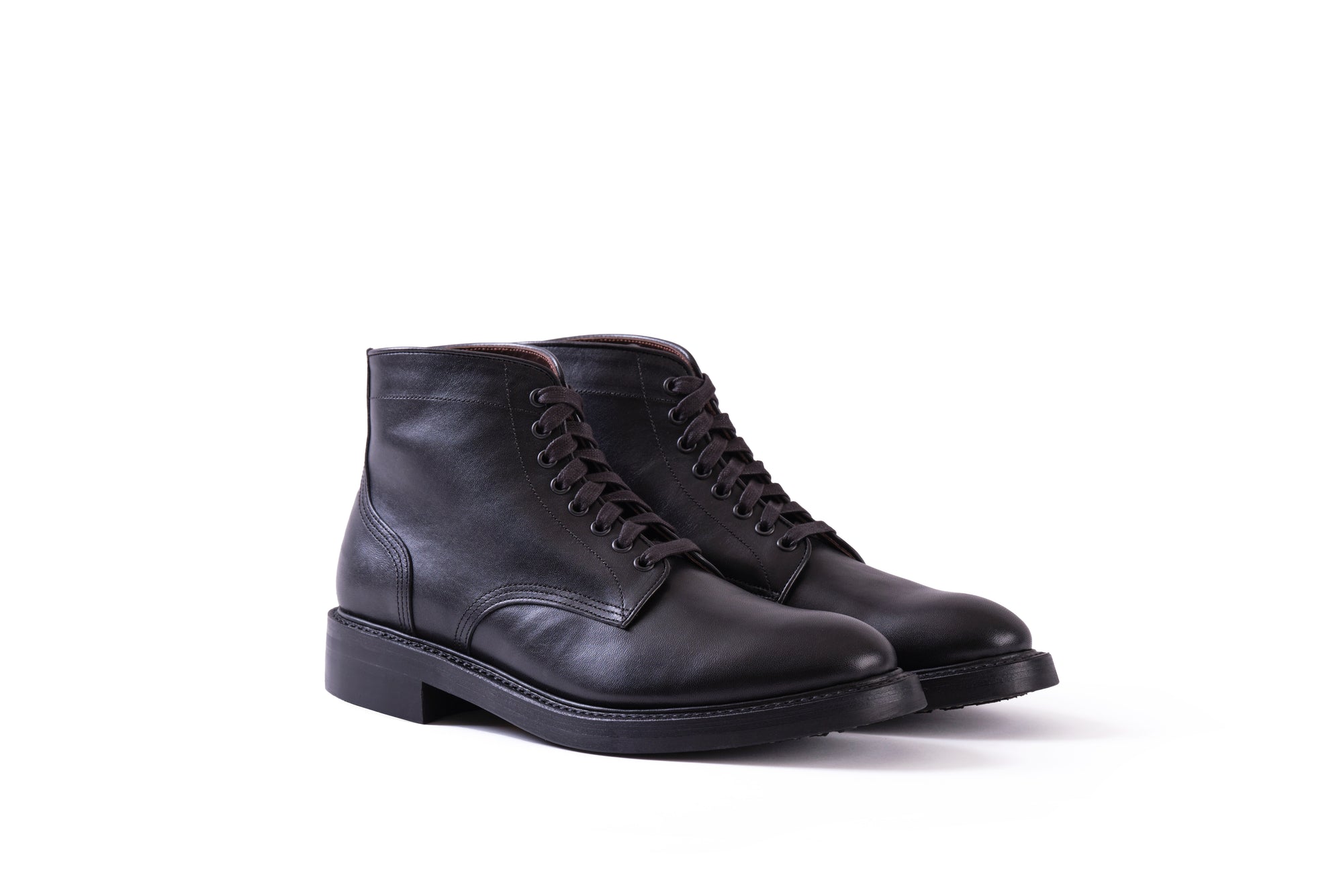 (Pre-Order FW26) John Lofgren Bootmaker Highland Boot - Shinki Hikaku Horsehide Black